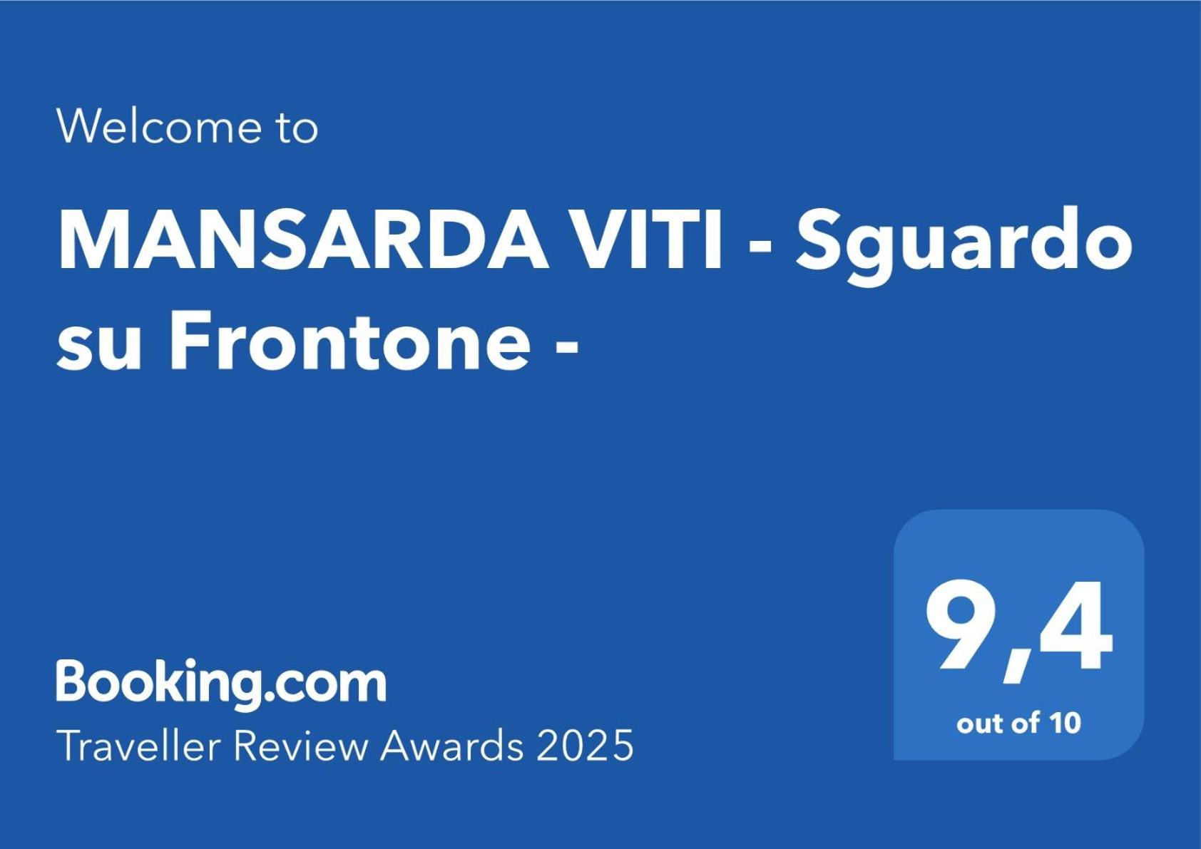 Mansarda Viti - Sguardo Su Frontone - Daire Dış mekan fotoğraf